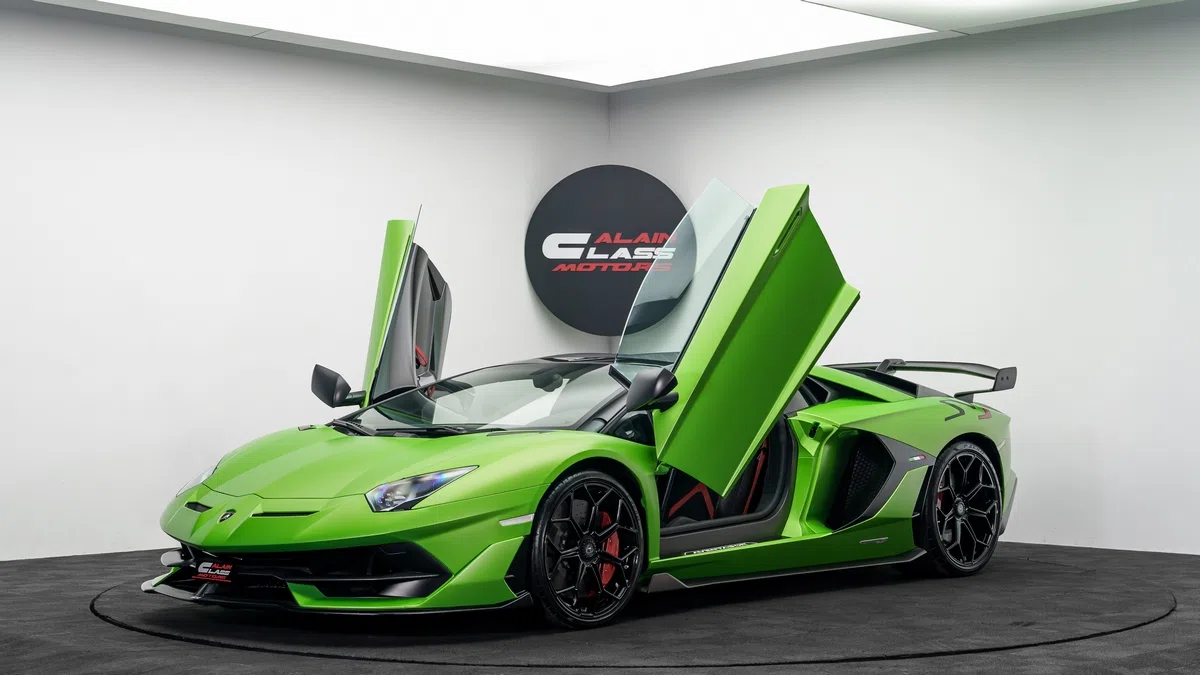 2021 Lamborghini Aventador SVJ Roadster – 1 of 800