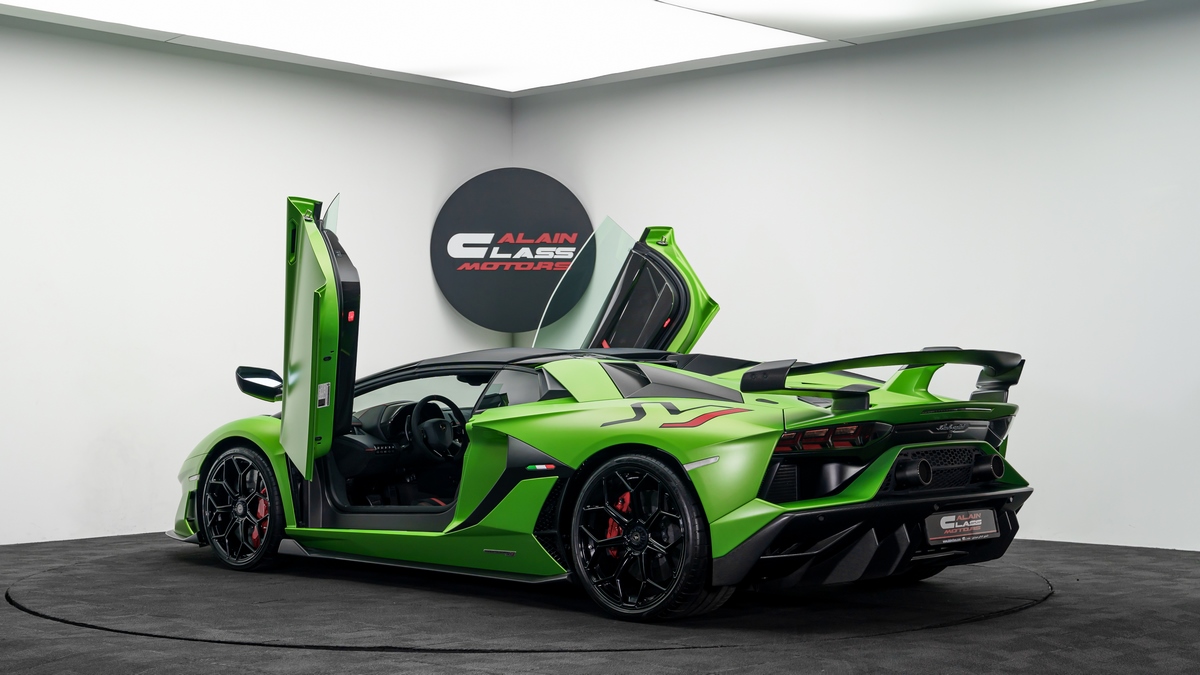 2021 Lamborghini Aventador SVJ Roadster – 1 of 800, 4/20