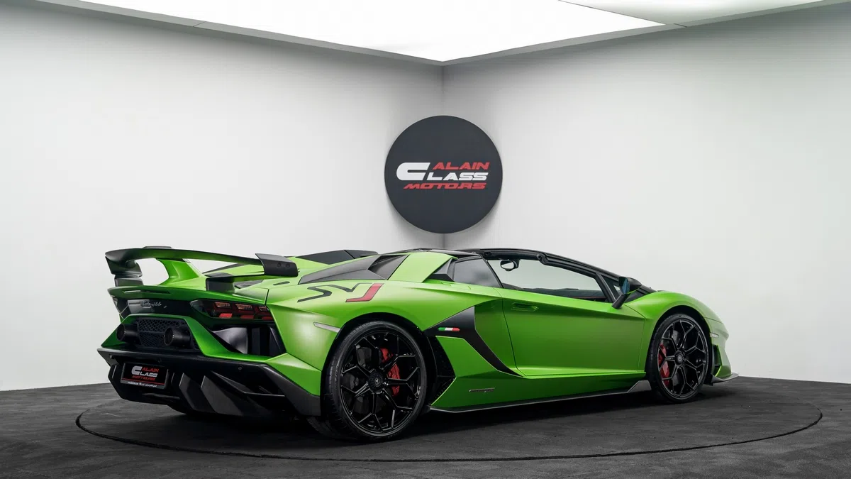 2021 Lamborghini Aventador SVJ Roadster – 1 of 800 for sale, exterior