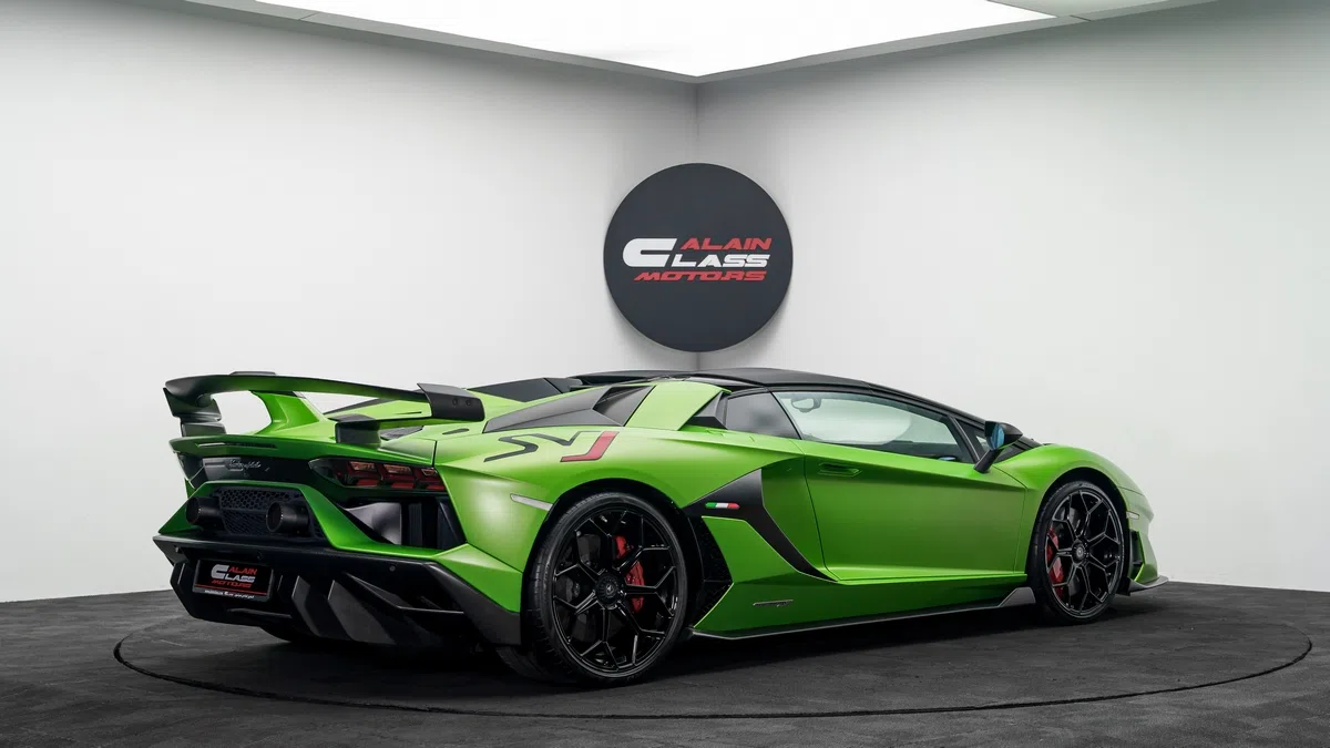 2021 Lamborghini Aventador SVJ Roadster – 1 of 800 for sale, exterior