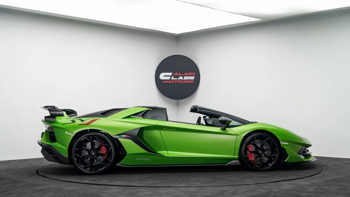 2021 Lamborghini Aventador SVJ Roadster – 1 of 800 for sale, exterior