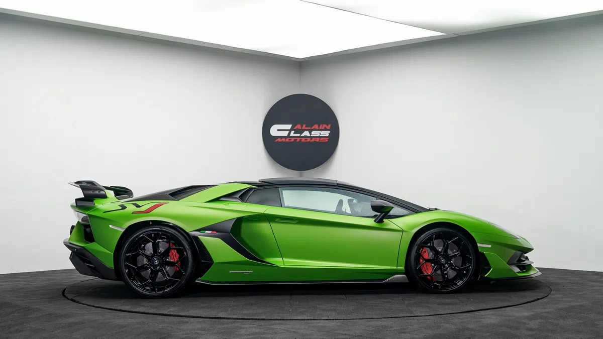 2021 Lamborghini Aventador SVJ Roadster – 1 of 800 for sale, exterior