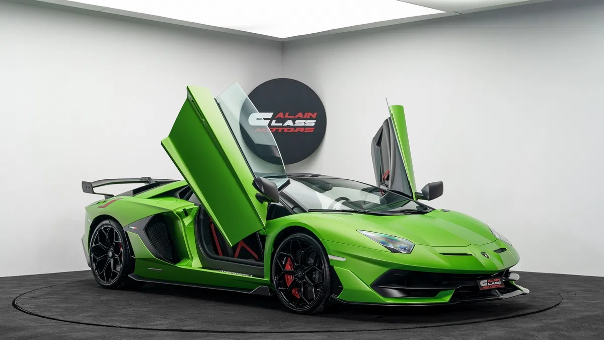 2021 Lamborghini Aventador SVJ Roadster – 1 of 800 for sale, exterior