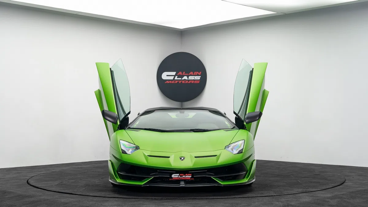 2021 Lamborghini Aventador SVJ Roadster – 1 of 800 for sale, exterior