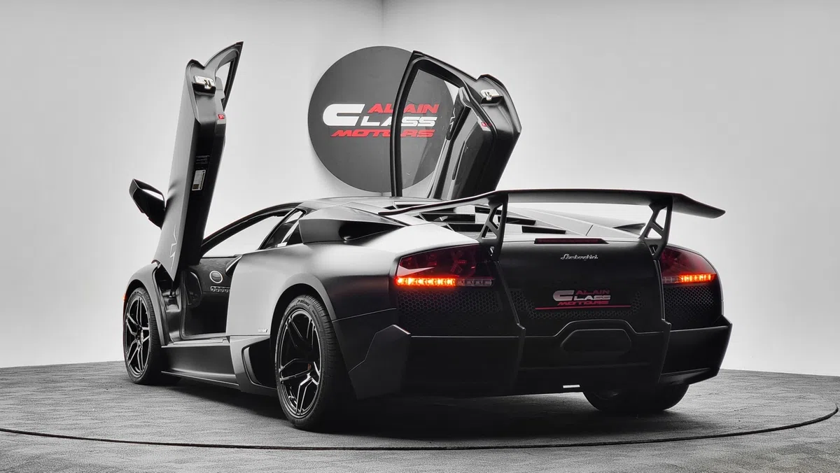 2010 Lamborghini Murcielago SV – 1 of 186 for sale, exterior, Black