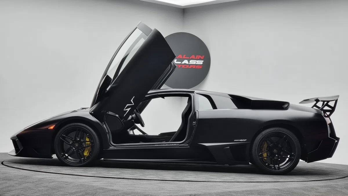 2010 Lamborghini Murcielago SV – 1 of 186 for sale, exterior, Black