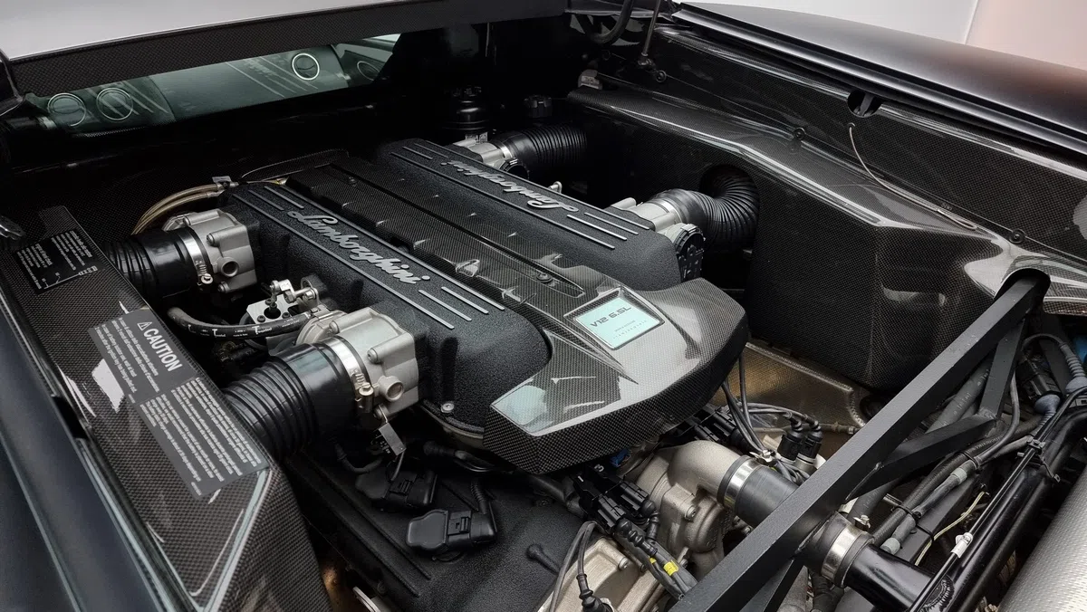 2010 Lamborghini Murcielago SV – 1 of 186 engine