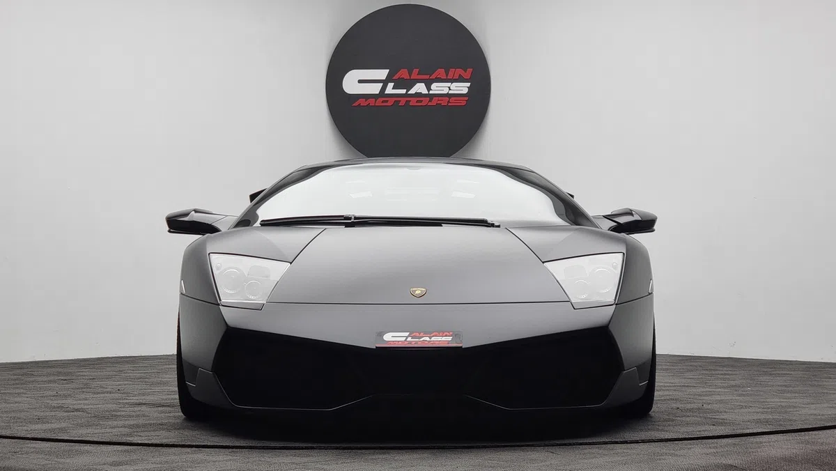 2010 Lamborghini Murcielago SV – 1 of 186 for sale, exterior, Black