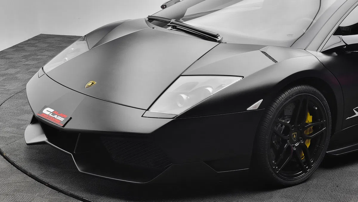 2010 Lamborghini Murcielago SV – 1 of 186 for sale, exterior, Black