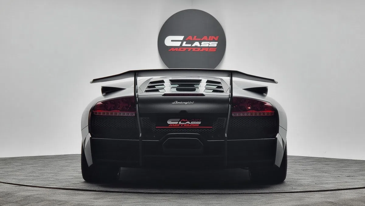 2010 Lamborghini Murcielago SV – 1 of 186 for sale, exterior, Black