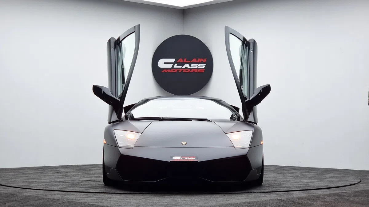 2010 Lamborghini Murcielago SV – 1 of 186 for sale, exterior, Black