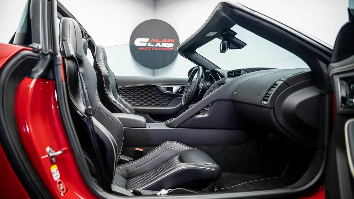 2016 Jaguar F-type SV Project 7 – 1 of 250 interior