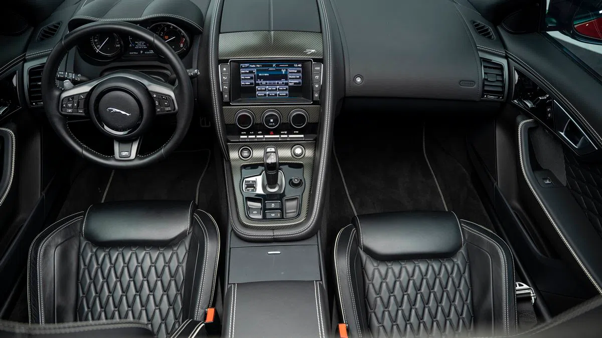 2016 Jaguar F-type SV Project 7 – 1 of 250 interior