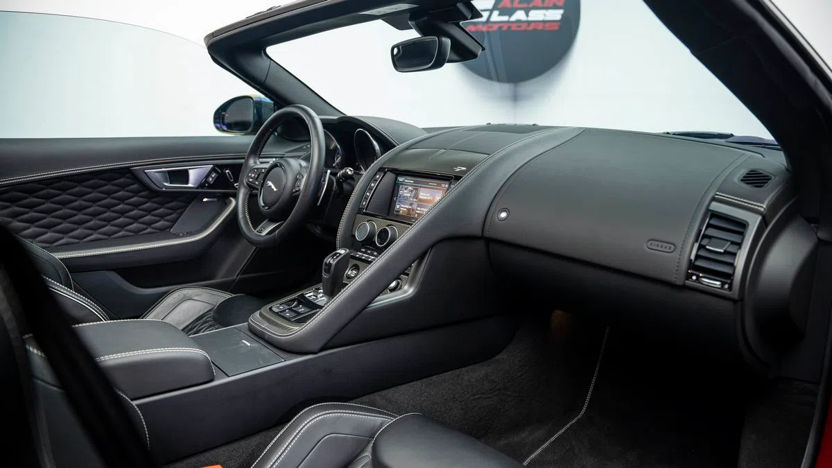2016 Jaguar F-type SV Project 7 – 1 of 250 interior