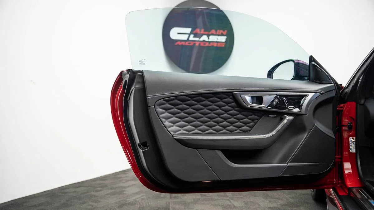 2016 Jaguar F-type SV Project 7 – 1 of 250 interior, door panel