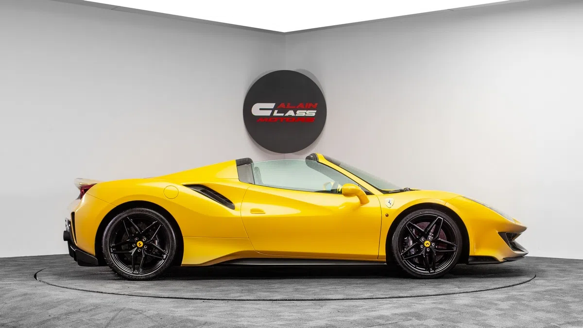 2019 Ferrari 488 Pista Spider for sale, exterior, Black
