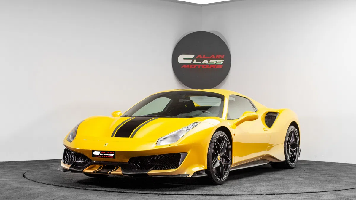 2019 Ferrari 488 Pista Spider for sale, exterior, Black