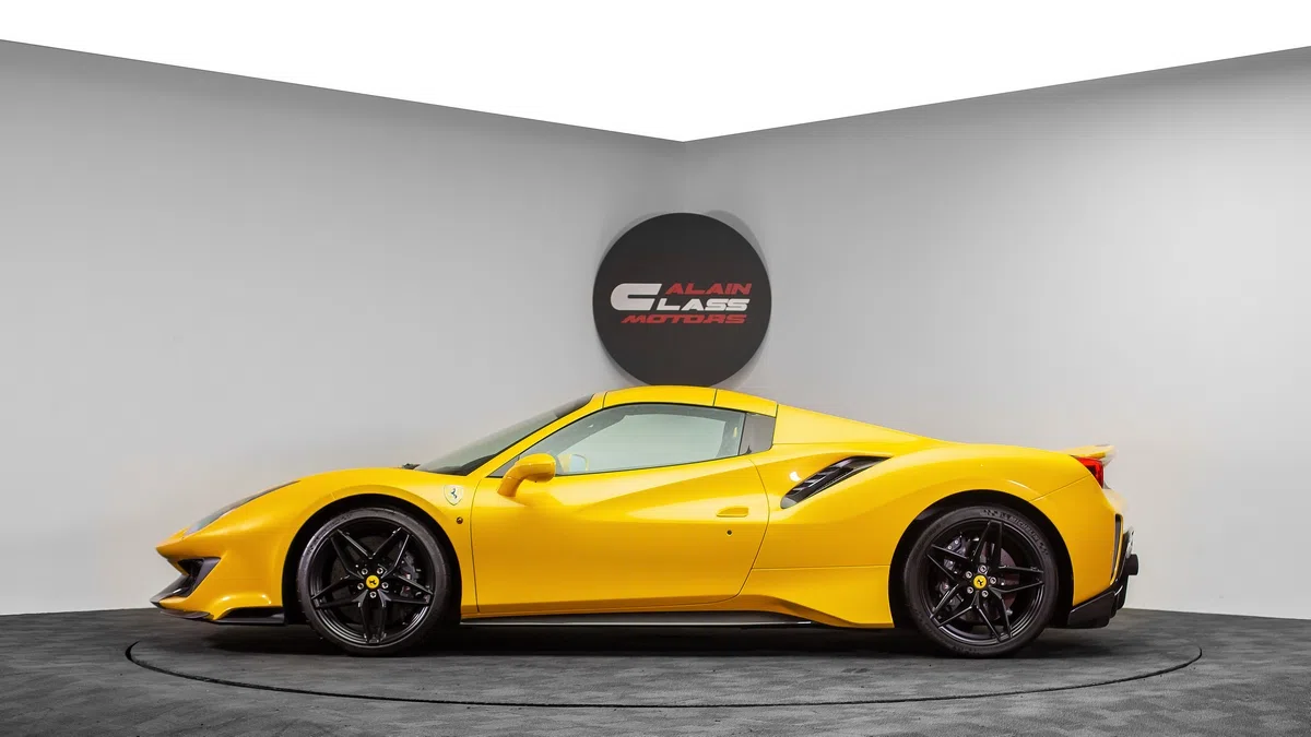 2019 Ferrari 488 Pista Spider for sale, exterior, Black