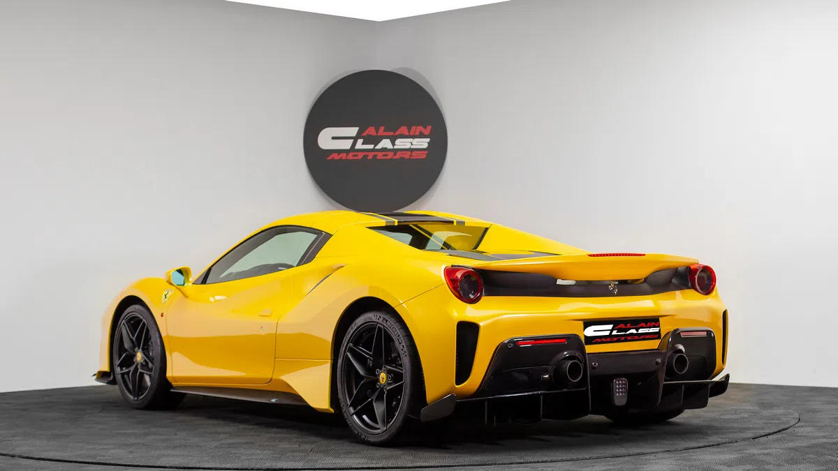2019 Ferrari 488 Pista Spider for sale, exterior, Black