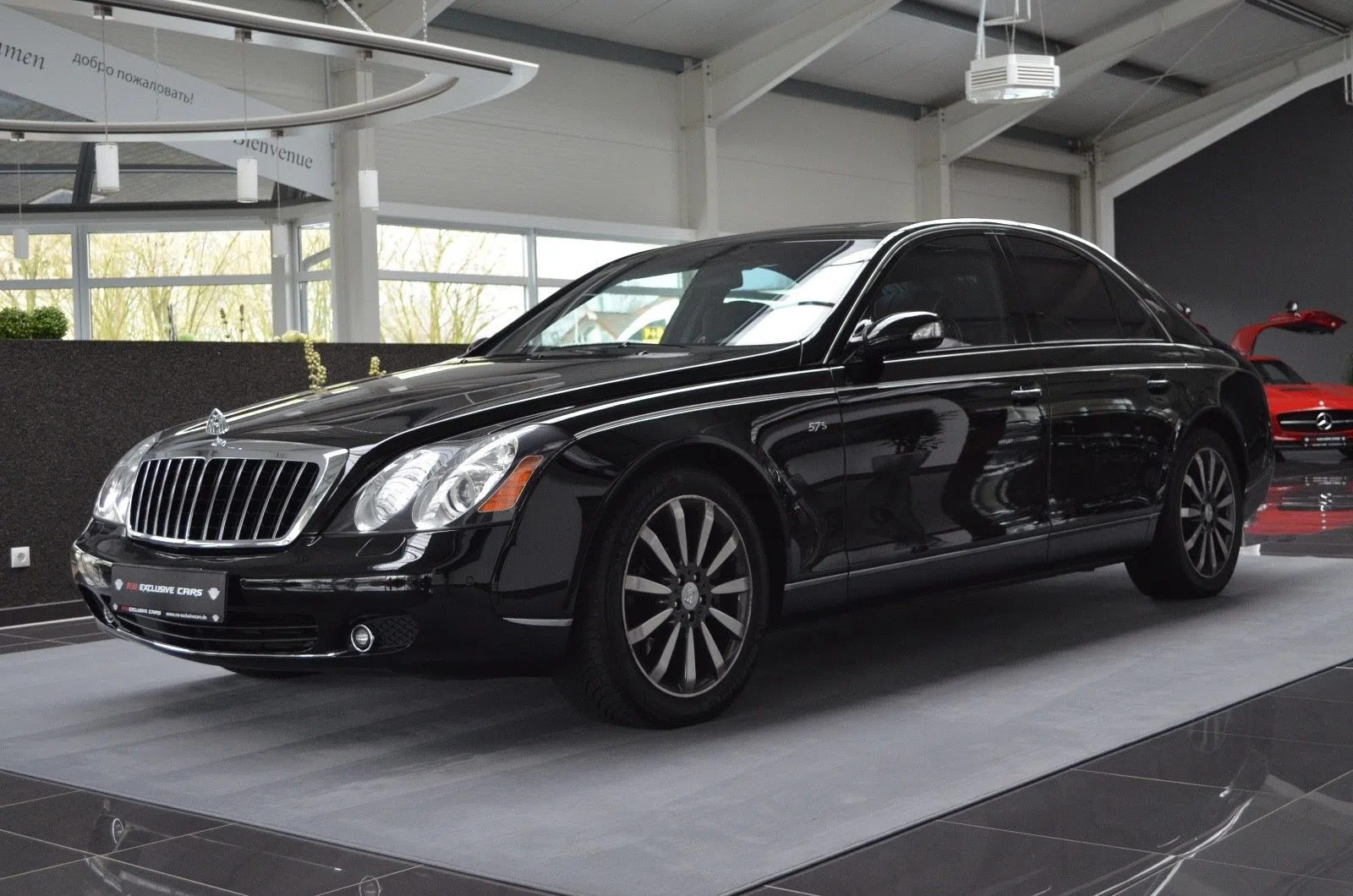 2008 Maybach 57 S Baltic Black for sale, exterior, Black