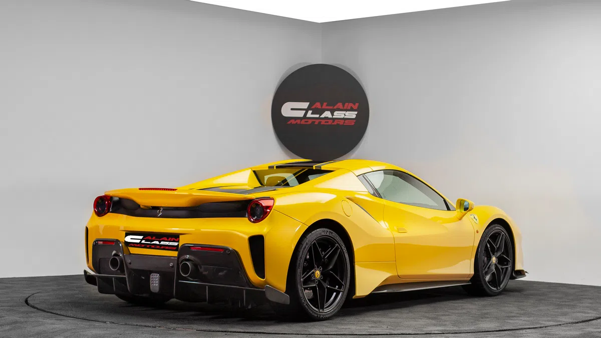 2019 Ferrari 488 Pista Spider for sale, exterior, Black