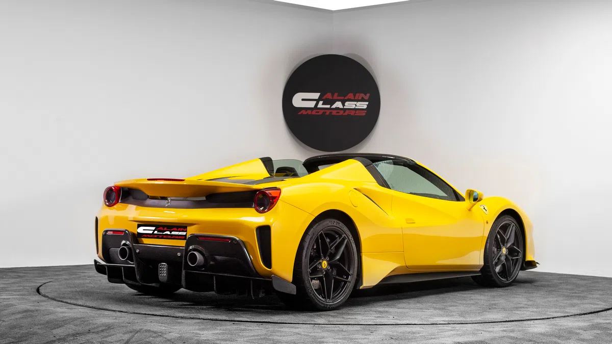 2019 Ferrari 488 Pista Spider for sale, exterior, Black