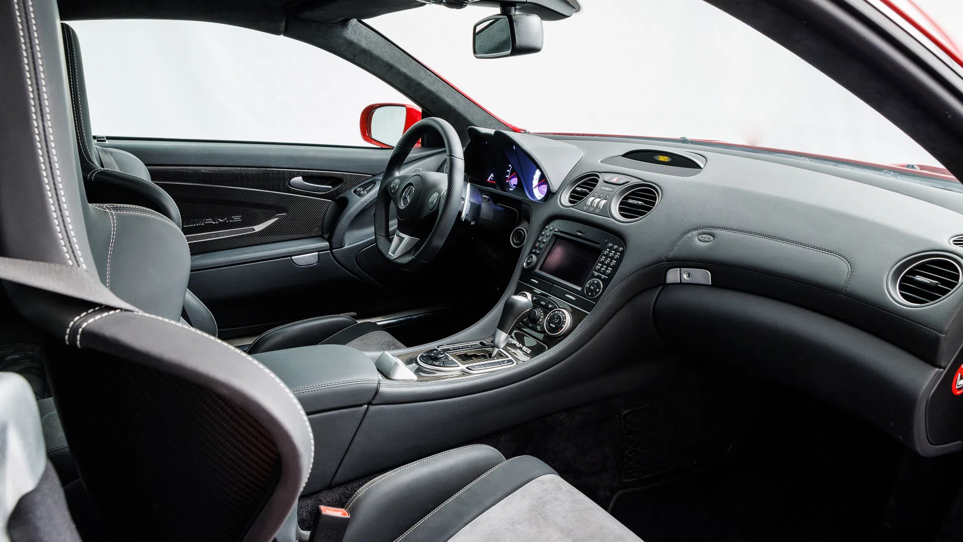 2008 Mercedes-Benz SL65 AMG Black Series interior, dashboard