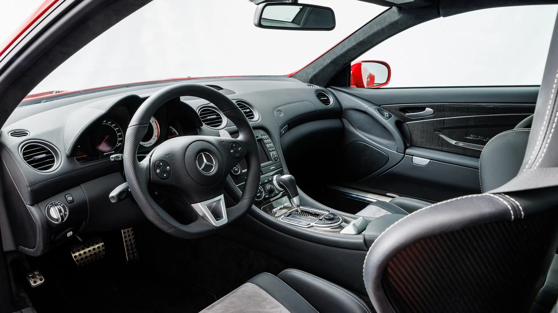 2008 Mercedes-Benz SL65 AMG Black Series interior, dashboard
