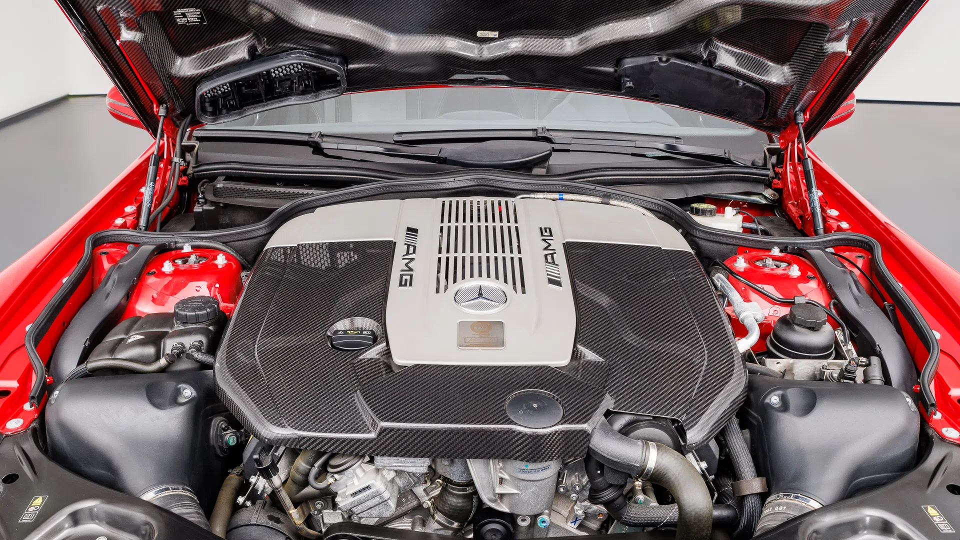 2008 Mercedes-Benz SL65 AMG Black Series engine