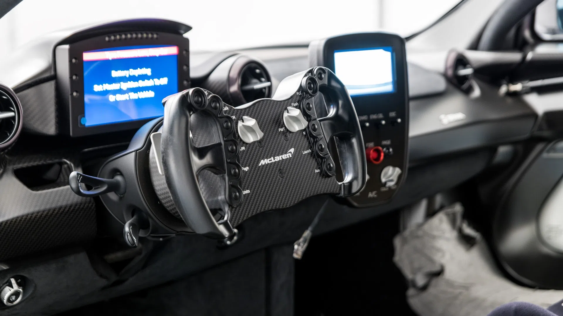 2020 McLaren Senna GTR interior