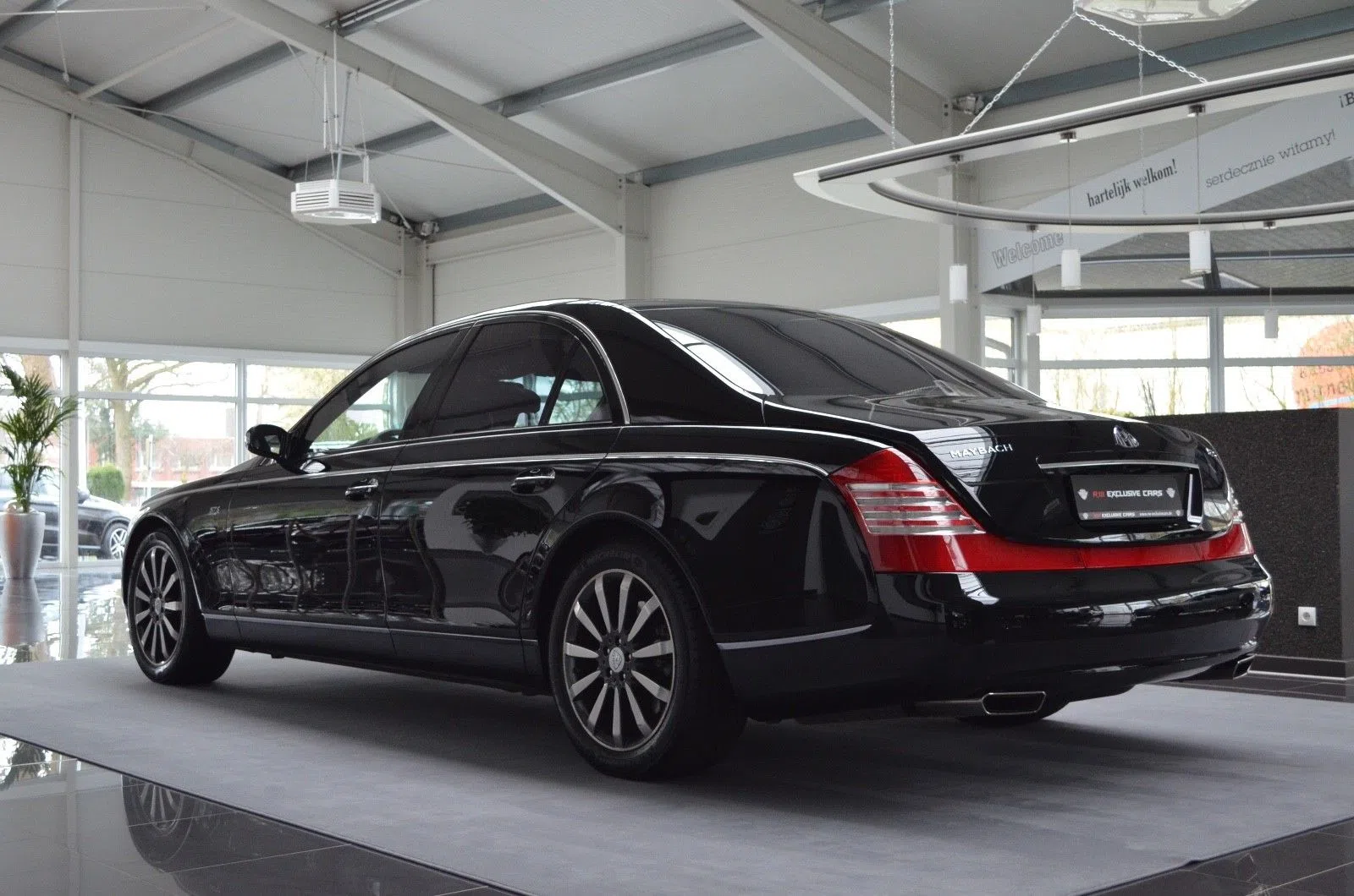 2008 Maybach 57 S Baltic Black for sale, exterior, Black