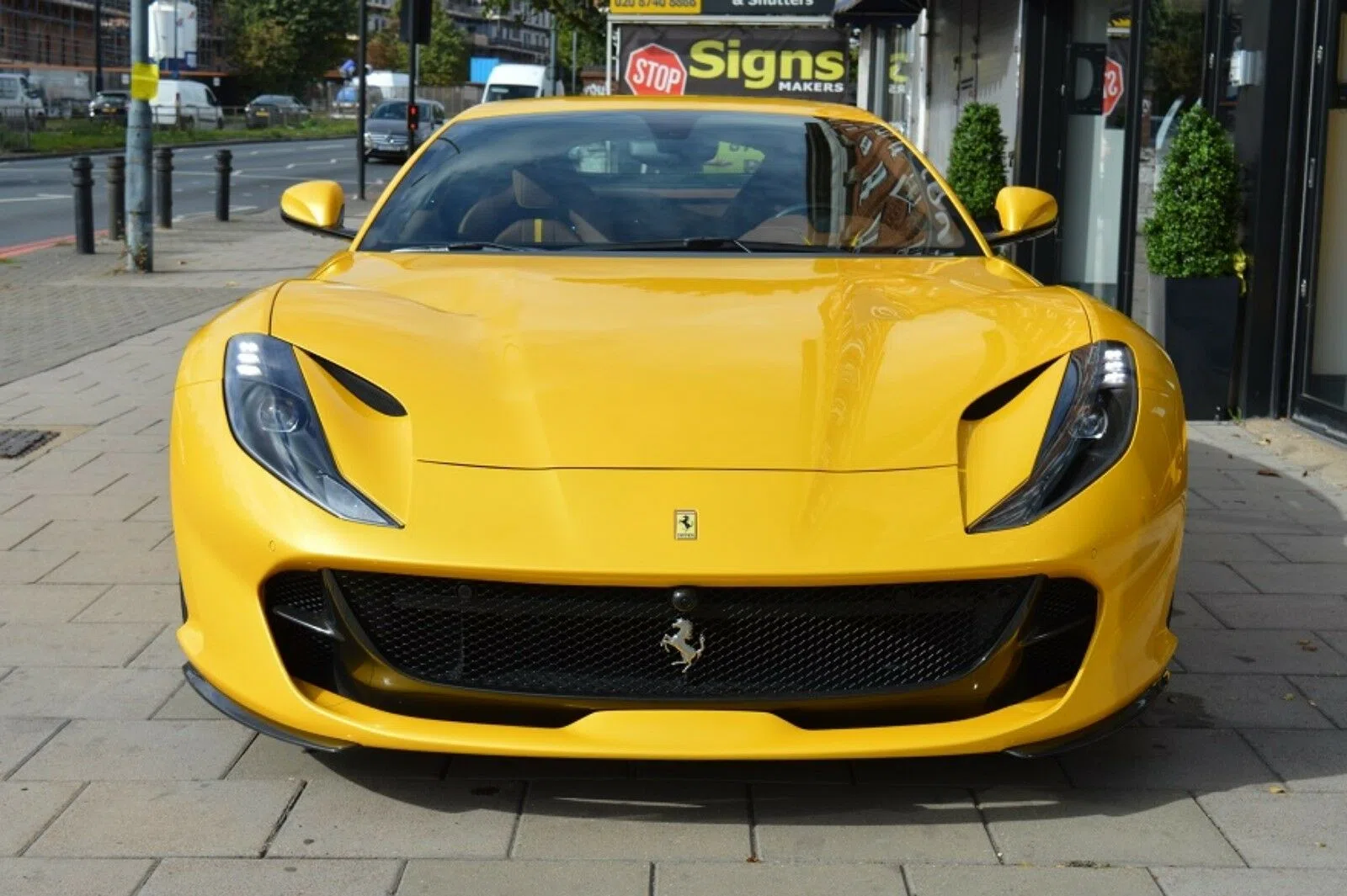 2018 Ferrari 812 Superfast for sale, exterior, yellow