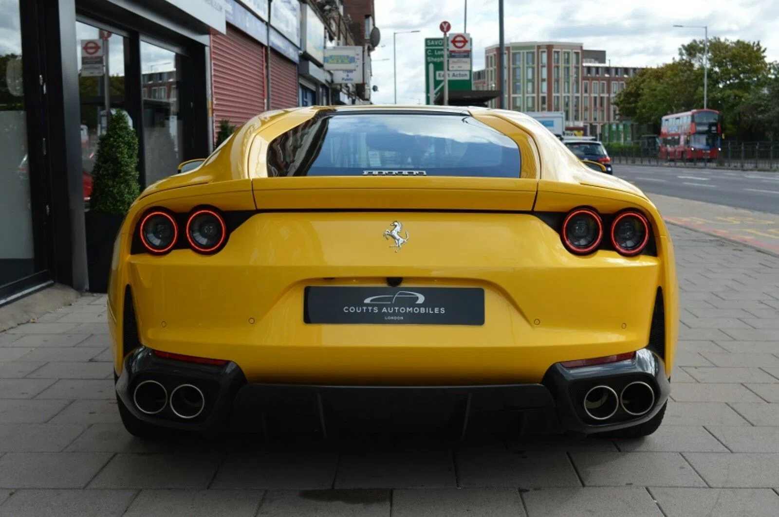 2018 Ferrari 812 Superfast for sale, exterior, yellow