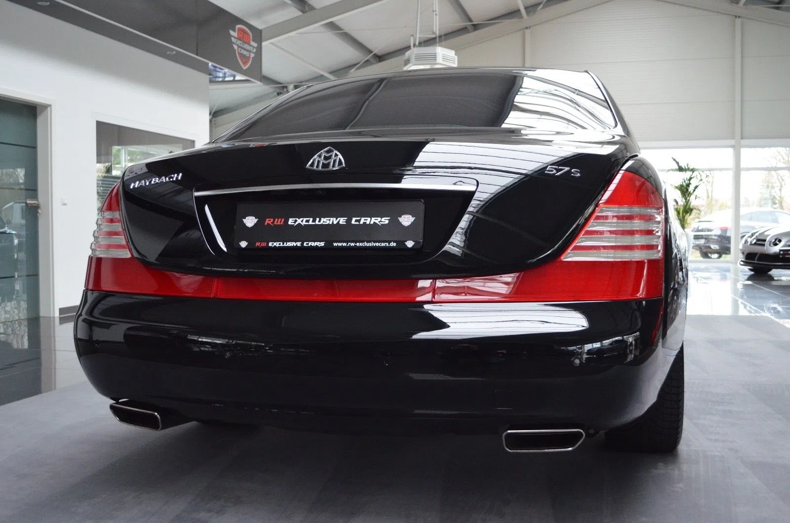 2008 Maybach 57 S Baltic Black for sale, exterior, Black