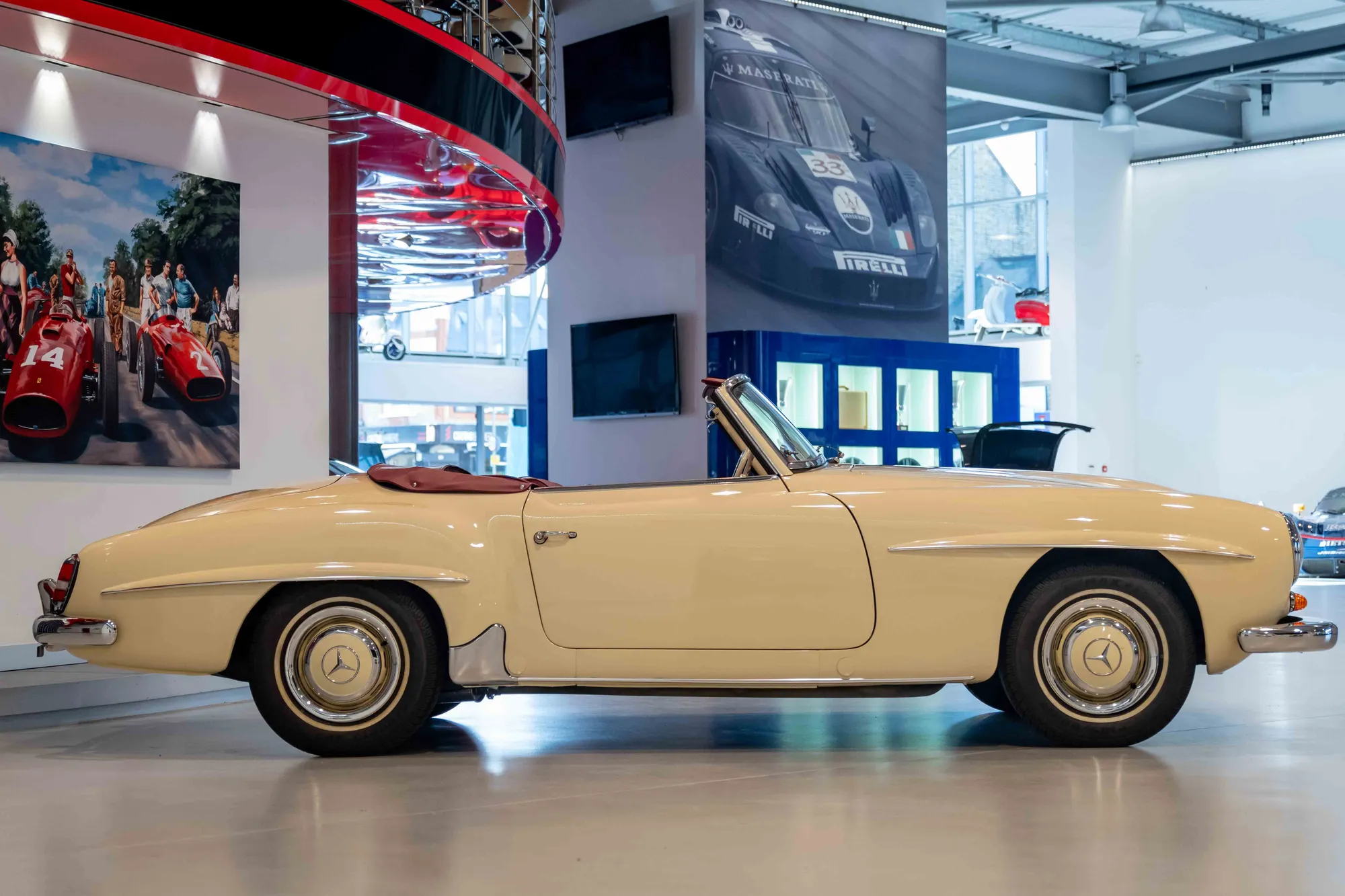 1960 MERCEDES-BENZ 190 SL, 4/14