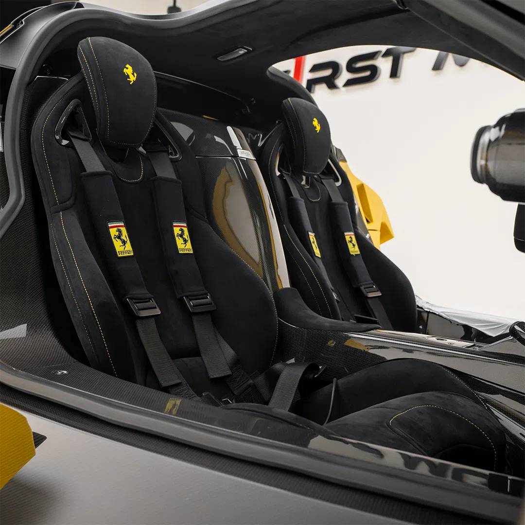 2015 Ferrari LaFerrari interior, seats