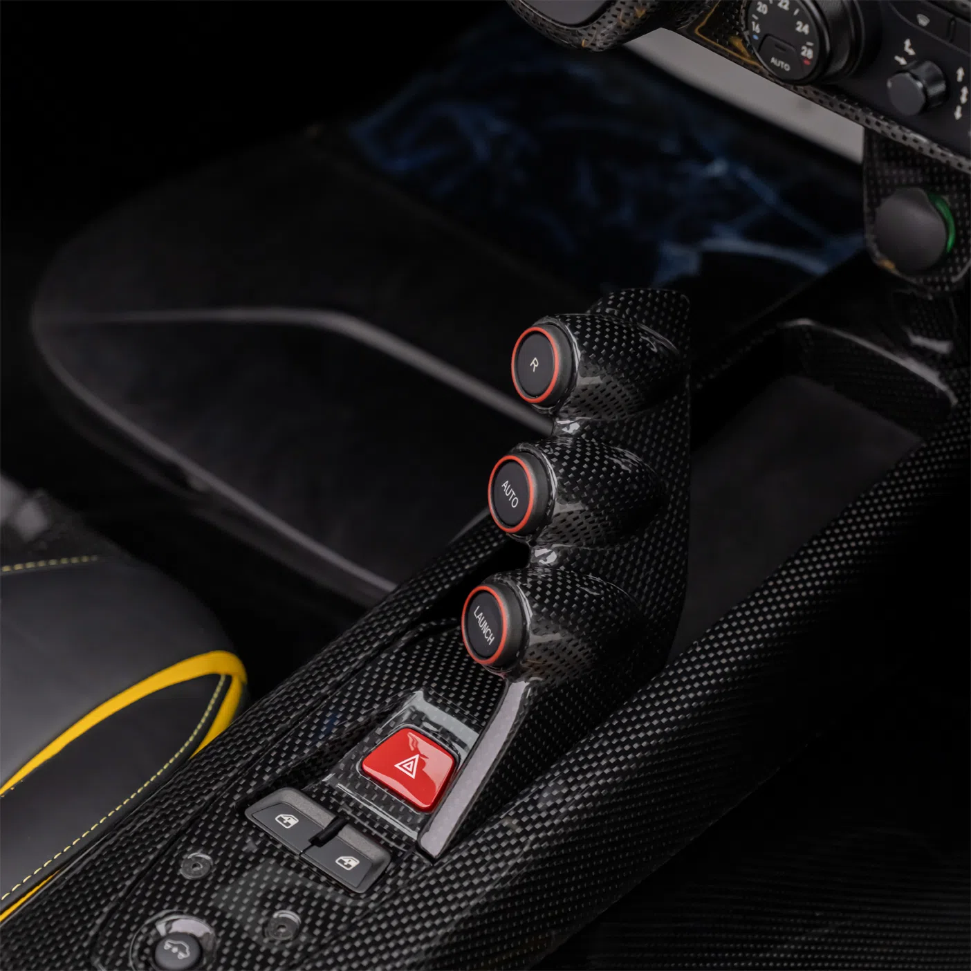 2017 Ferrari LaFerrari Aperta interior, center console