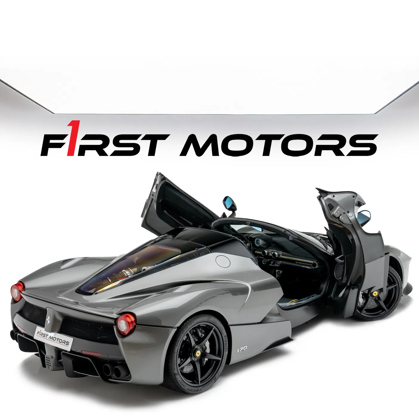 2017 Ferrari LaFerrari Aperta for sale, exterior, Grey
