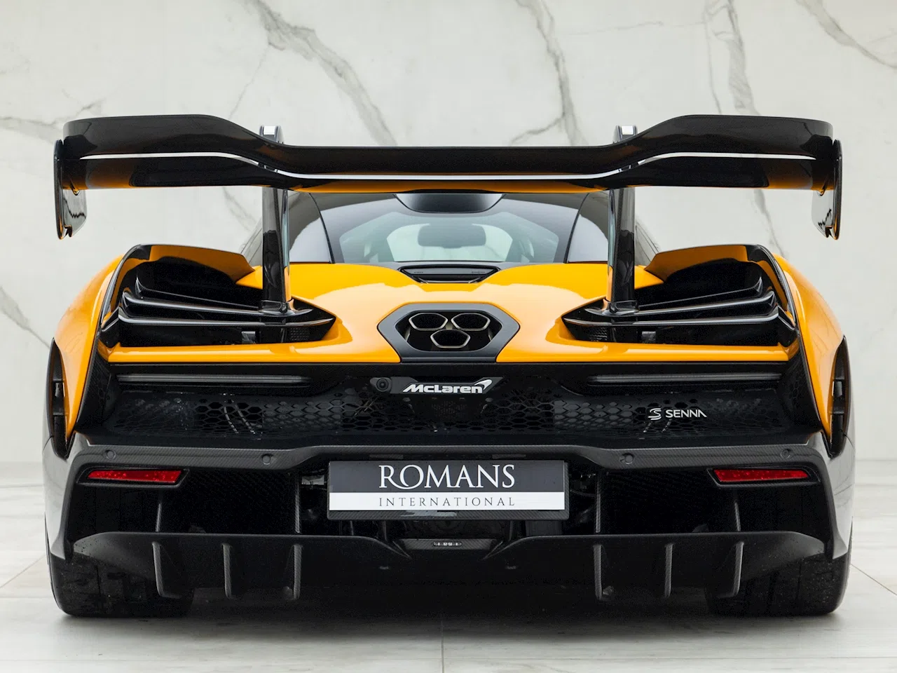 2018 McLaren Senna for sale, exterior, McLaren Orange