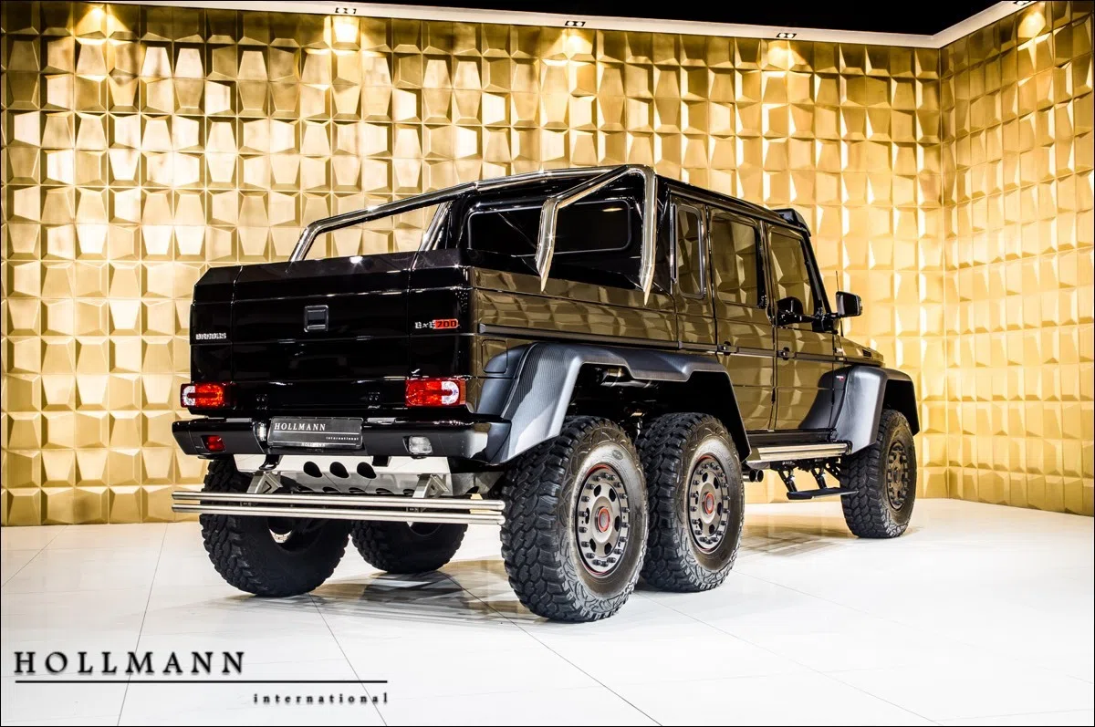 2017 BRABUS G 700 6x6 for sale, exterior, Black