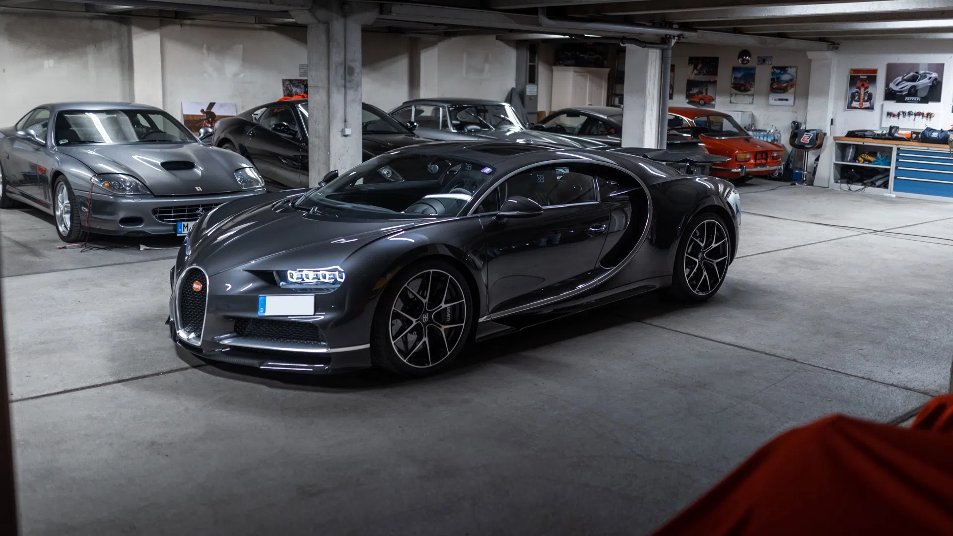 2021 Bugatti Chiron Sport for sale, exterior, Cast Grey  - Grey Carbon