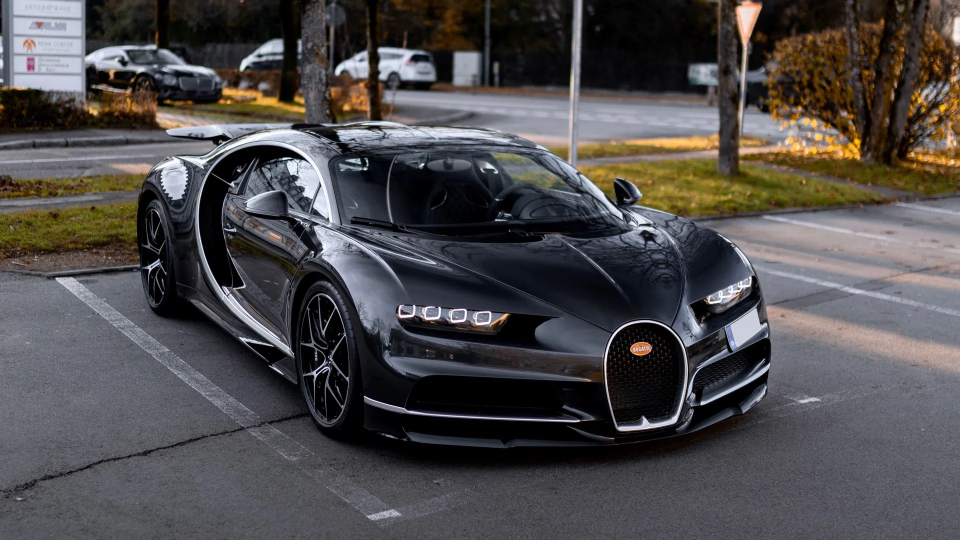 2021 Bugatti Chiron Sport for sale, exterior, Cast Grey  - Grey Carbon