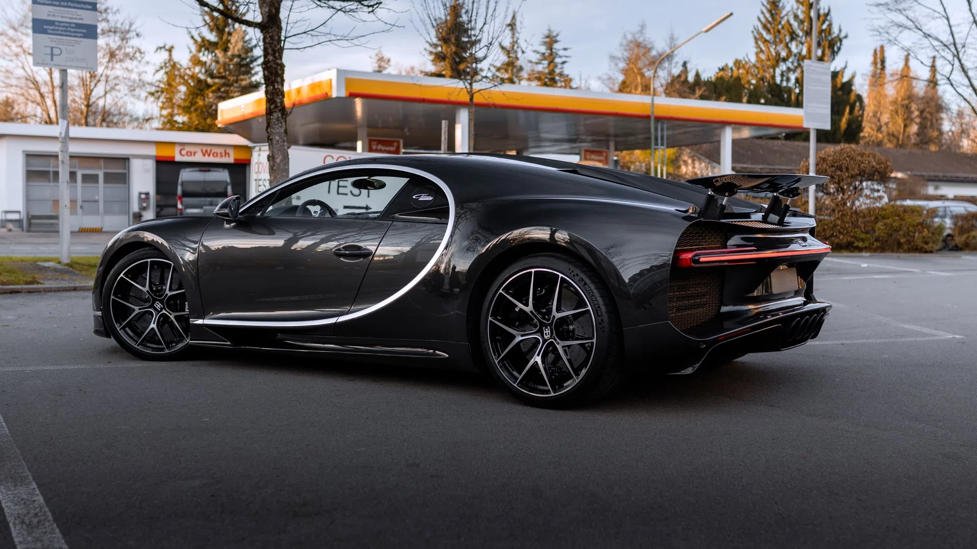 2021 Bugatti Chiron Sport for sale, exterior, Cast Grey  - Grey Carbon