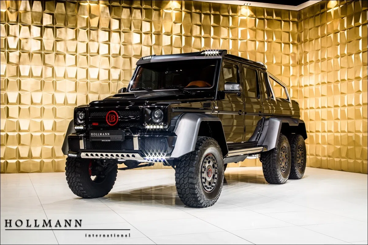 2017 BRABUS G 700 6x6 for sale, exterior, Black