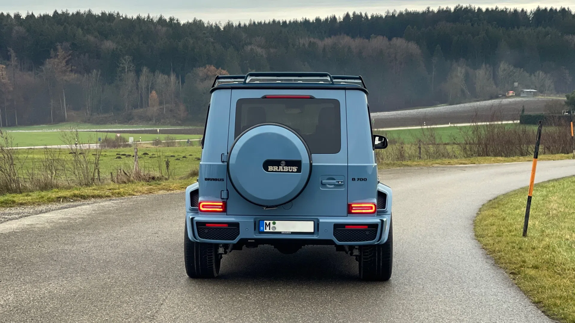 2021 BRABUS G 700 Widestar for sale, exterior, G manufaktur Chinablau