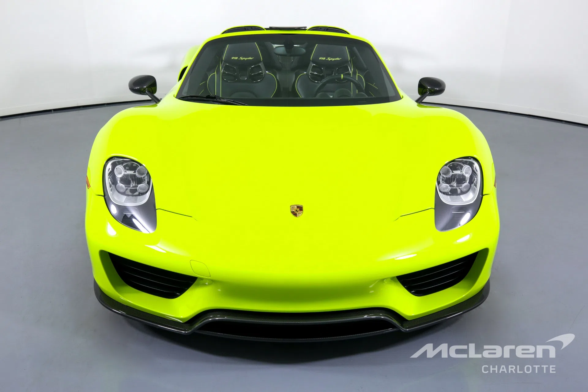 2015 Porsche 918 Spyder for sale, exterior, PTS Acid Green