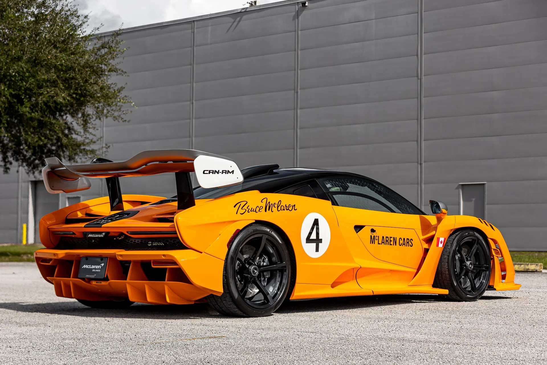 2019 McLaren Senna Can-Am for sale, exterior, McLaren Orange