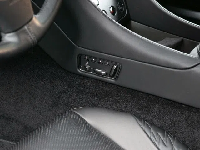 2019 Aston Martin Vanquish Zagato interior, door panel