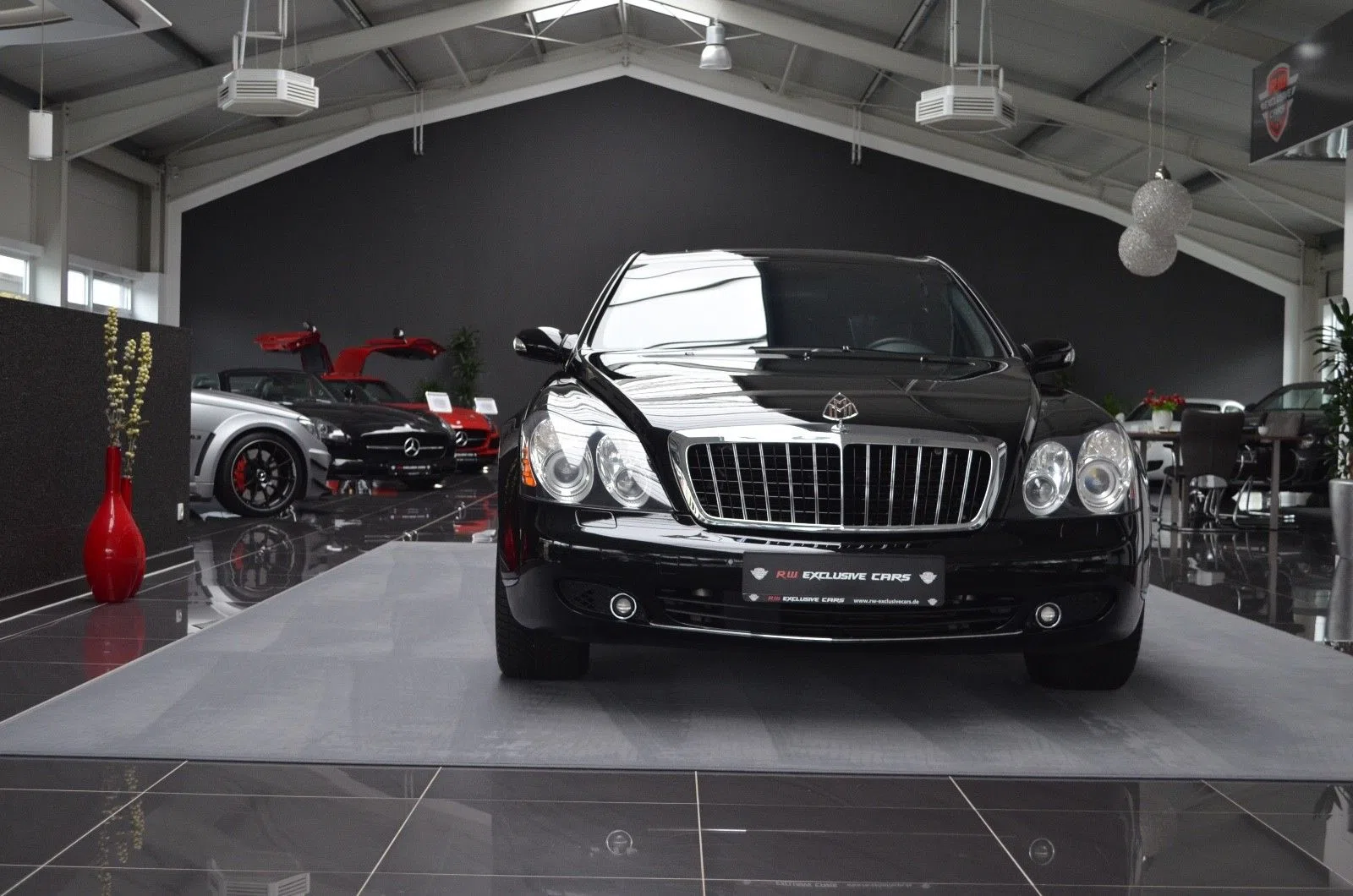 2008 Maybach 57 S Baltic Black for sale, exterior, Black