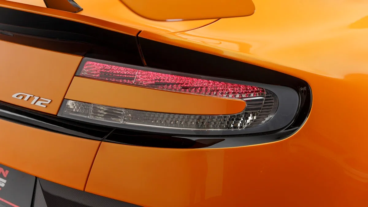 2016 Aston Martin Vantage GT12 for sale, exterior, Orange